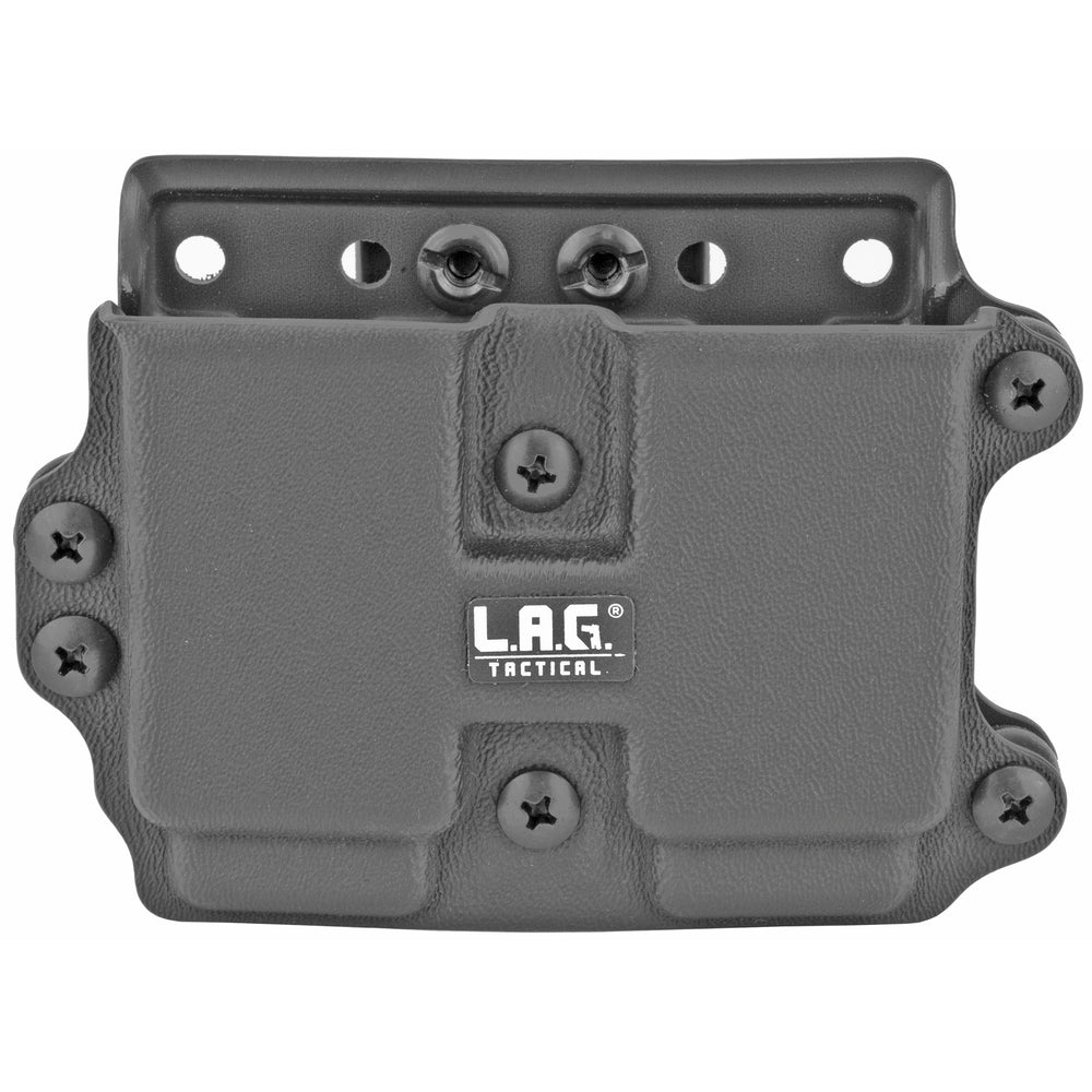 L.A.G. MCS Double Magazine Carrier 9/40 Full Black