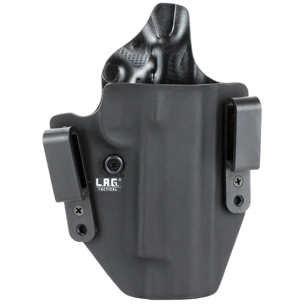 L.A.G. Defender 1911 5 W/ Rail OWB Black Right-Hand