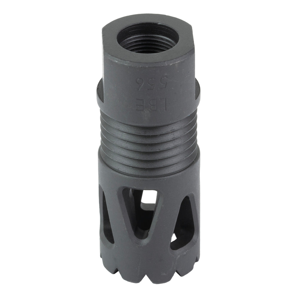 LBE Flash Hider Tri-Ports 1/2X28 Black