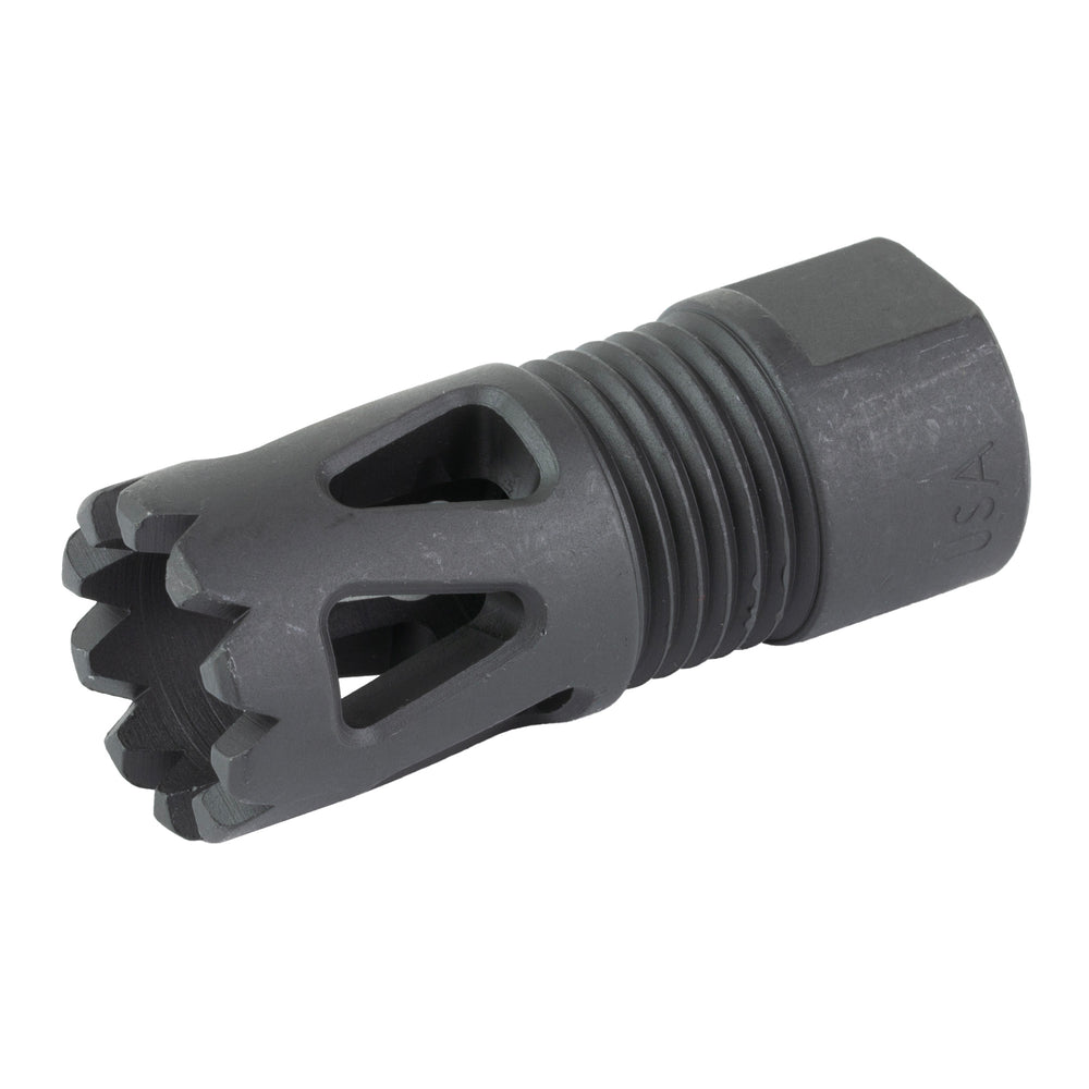 LBE Flash Hider Tri-Ports 1/2X28 Black