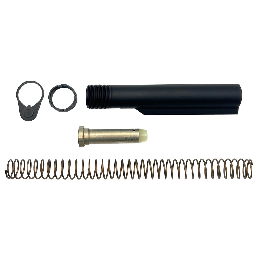 LBE AR Buffer Tube Kit H1 Buffer Black