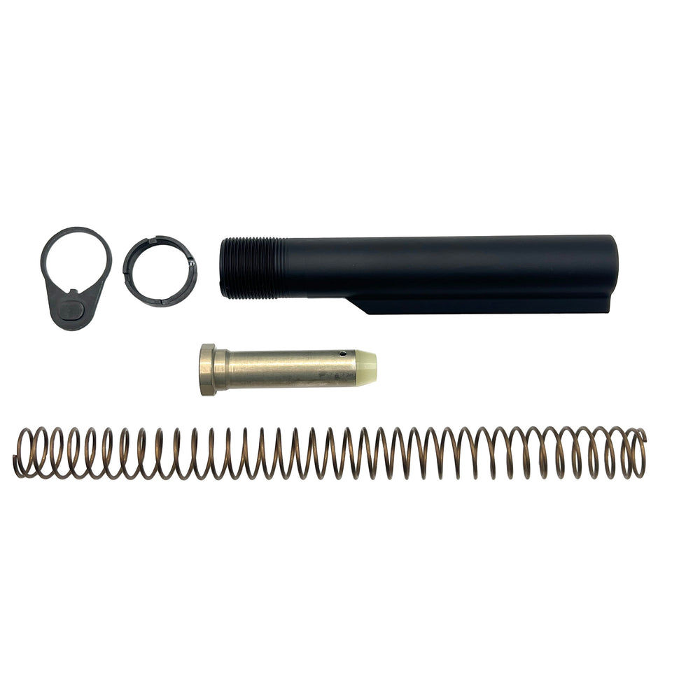 LBE AR Buffer Tube Kit H3 Buffer Black