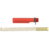 LBE AR Milspec Buffer Tube Kit Red photo 1
