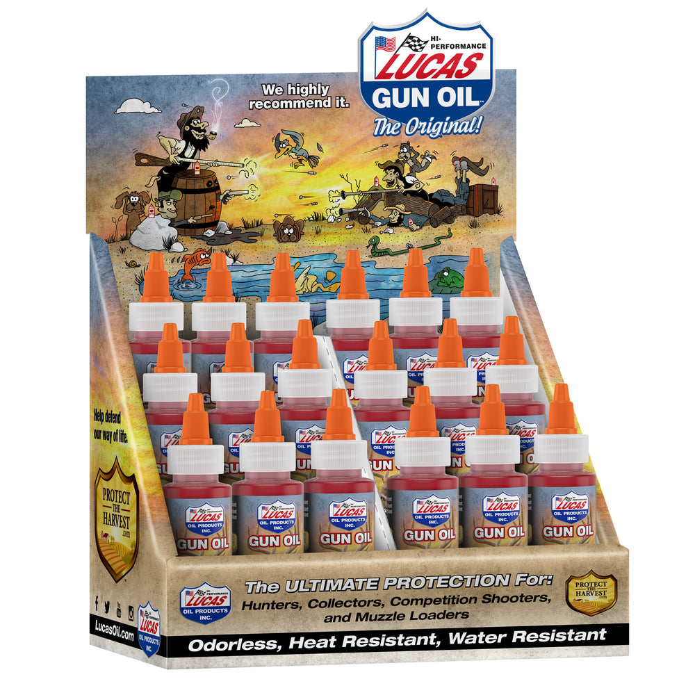 Lucas Hunting Gun Oil 2OZ 18-Pack