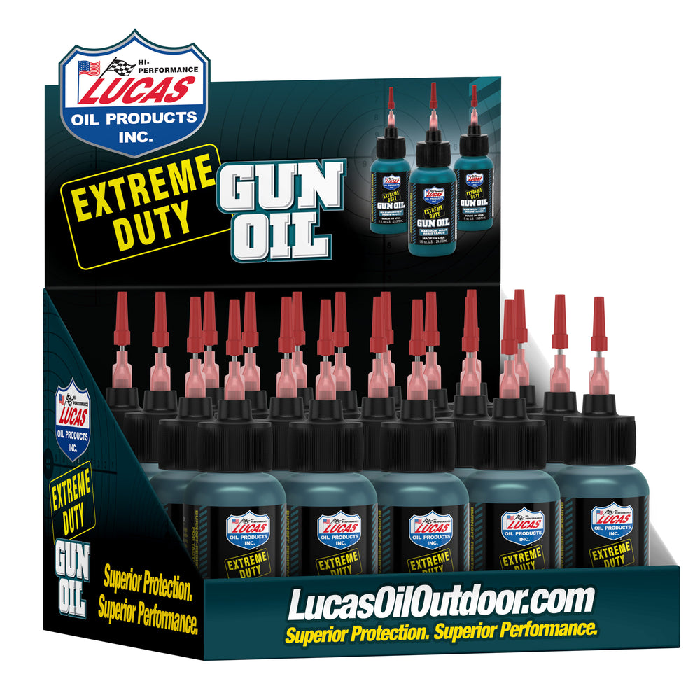 Lucas Extended Duty Gun Oil 1OZ 20-Pack
