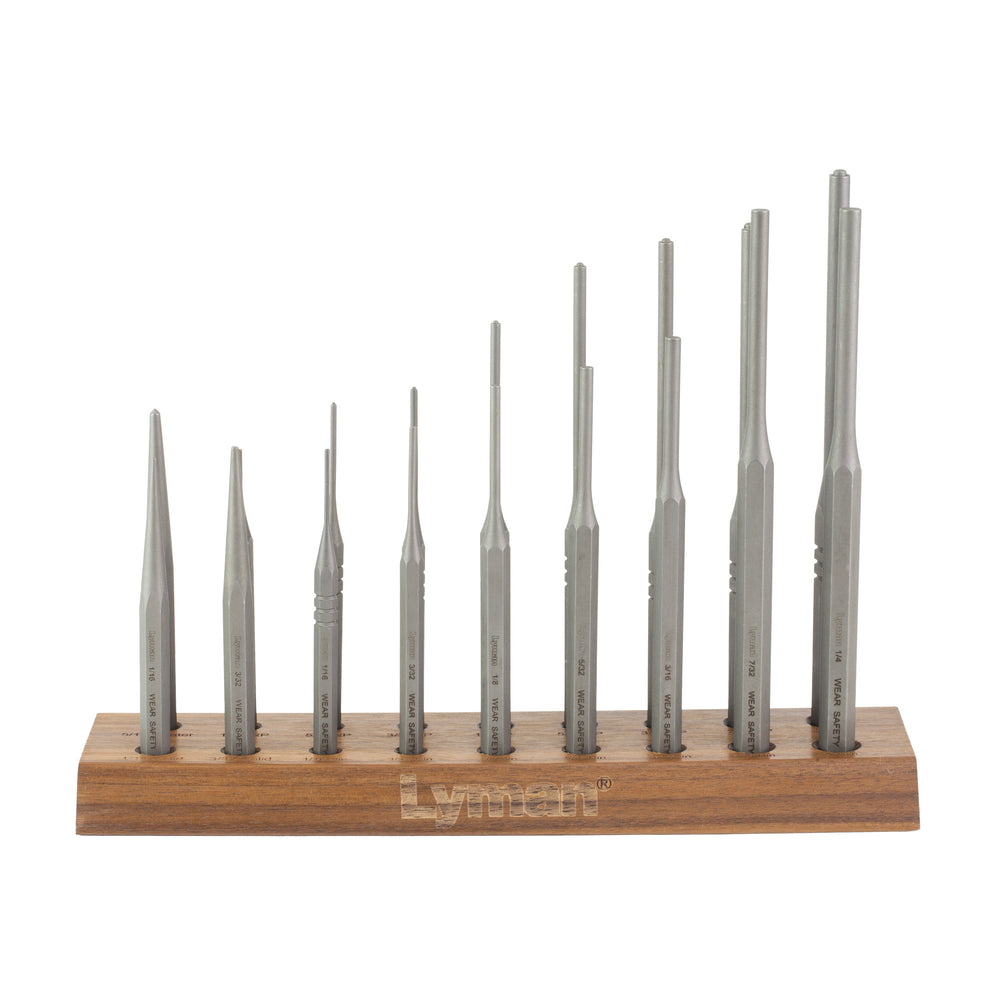 Lyman Armorer's 18-Piece Hex Punch Set