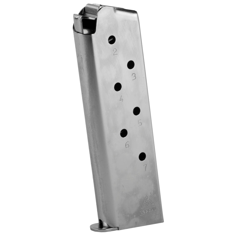 Mec-Gar Colt .45 ACP 7-Round Magazine, Nickel