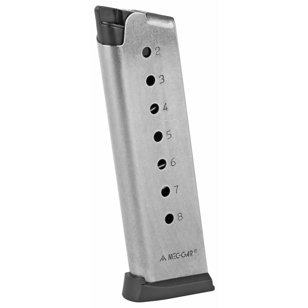 Mec-Gar 1911 .45 ACP 8-Round Magazine, Stainless