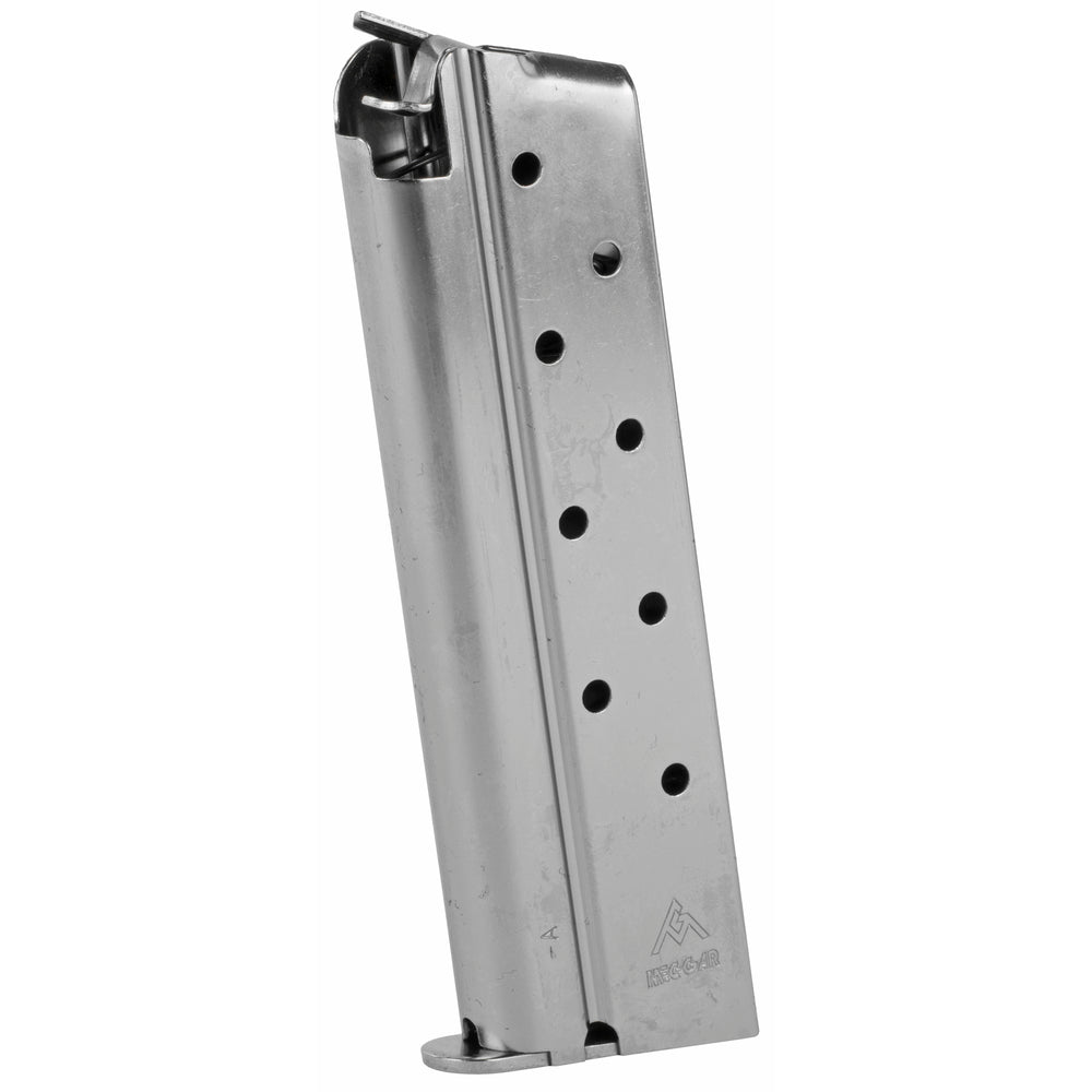 Mec-Gar Colt .38 Super 9-Round Magazine, Nickel
