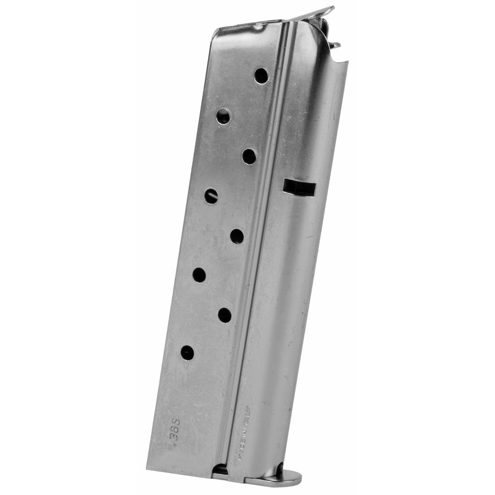 Mec-Gar Colt .38 Super 9-Round Magazine, Nickel