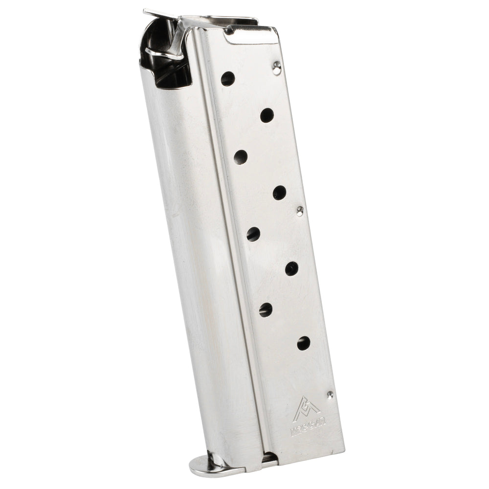 Mec-Gar Colt 9mm 9-Round Magazine, Nickel