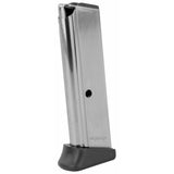 Mec-Gar Walther PPK/S 380 7-Round Magazine, Nickel photo 1