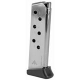 Mec-Gar Walther PPK/S 380 7-Round Magazine, Nickel photo 2