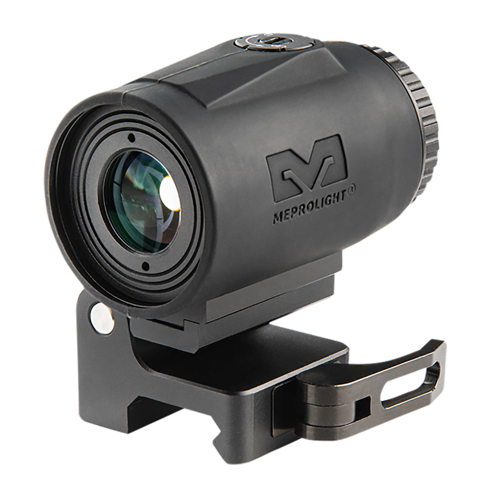 Mepro MMX3 3X Micro Magnifier Flip Mount Black