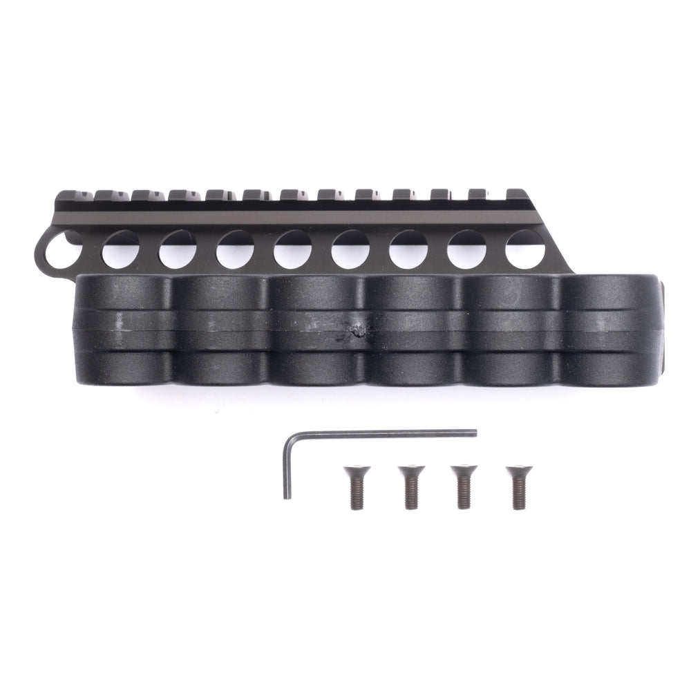 Mesa SureShell Polymer with Rail Mossberg 500 6-12 Gauge