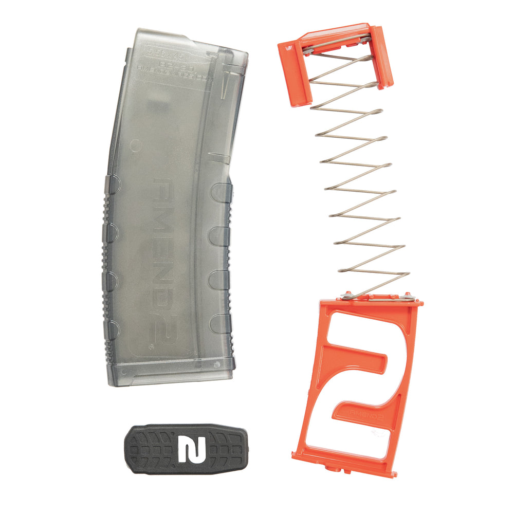 Amend2 AR-15 556 10/30 10-Round Magazine, Smoke