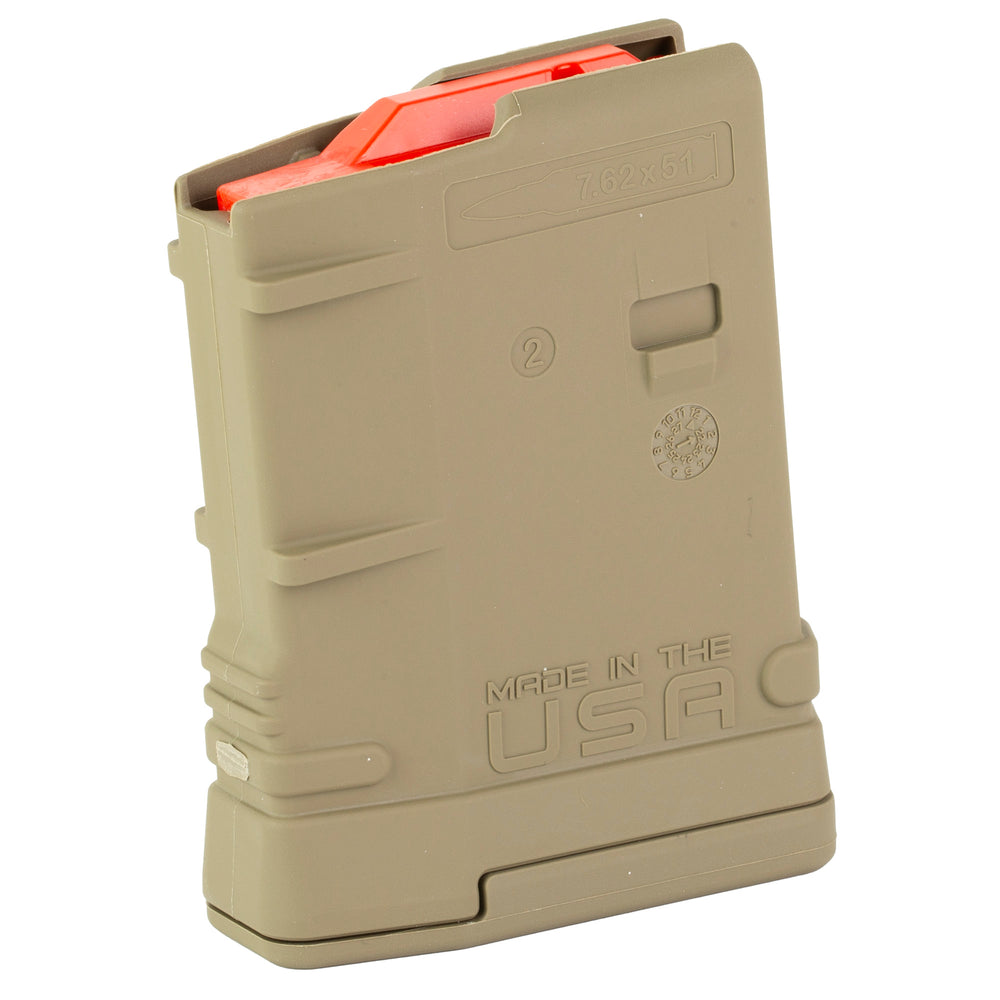 Amend2 SR-25/AR-10 7.62 FDE 10-Round Magazine