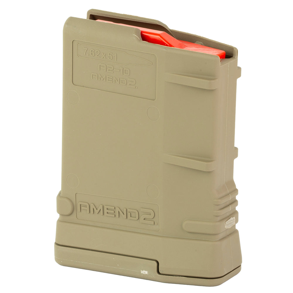 Amend2 SR-25/AR-10 7.62 FDE 10-Round Magazine