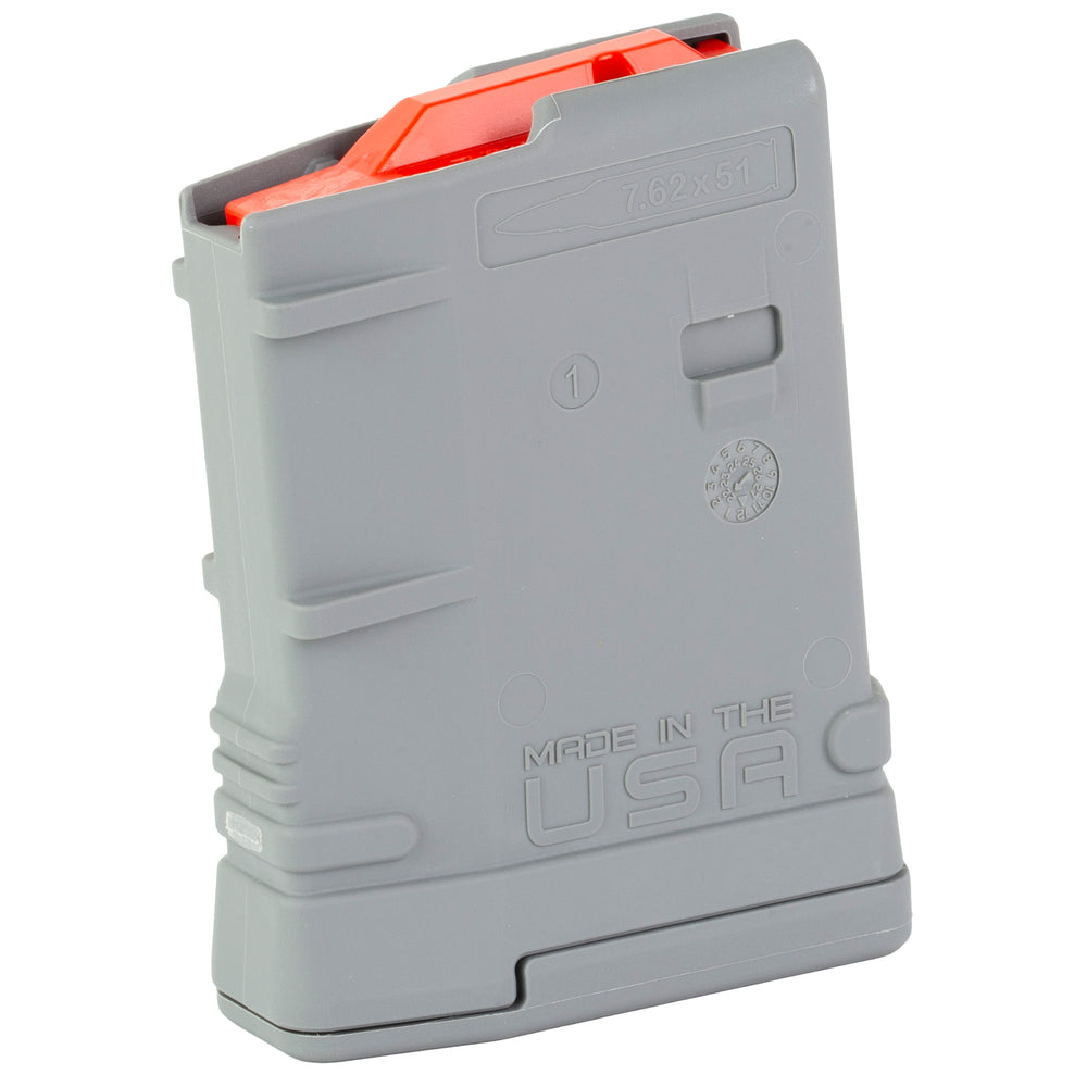 Amend2 SR-25/AR-10 7.62 Gray 10-Round Magazine