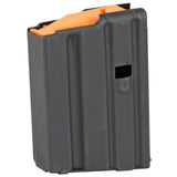 ASC AR .223 Stainless Black W/ Orange 10-Round Magazine photo 1