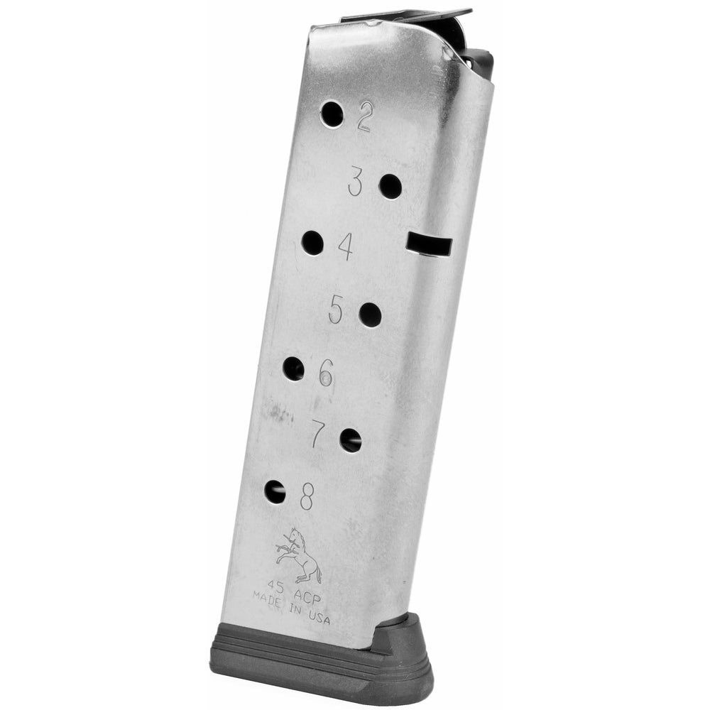 Colt Government/Gold Cup/Commander .45 ACP 8-Round Magazine, Stainless