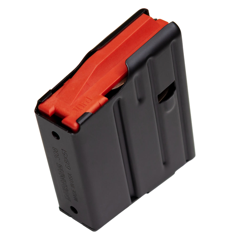 Duramag SR-25 6.5CM Stainless 5-Round Magazine, Black