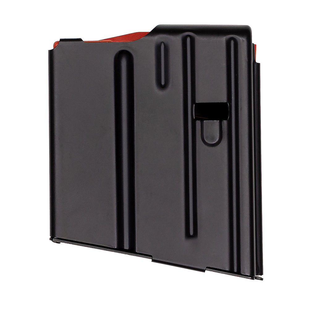 Duramag SR-25 6.5CM Stainless 5-Round Magazine, Black