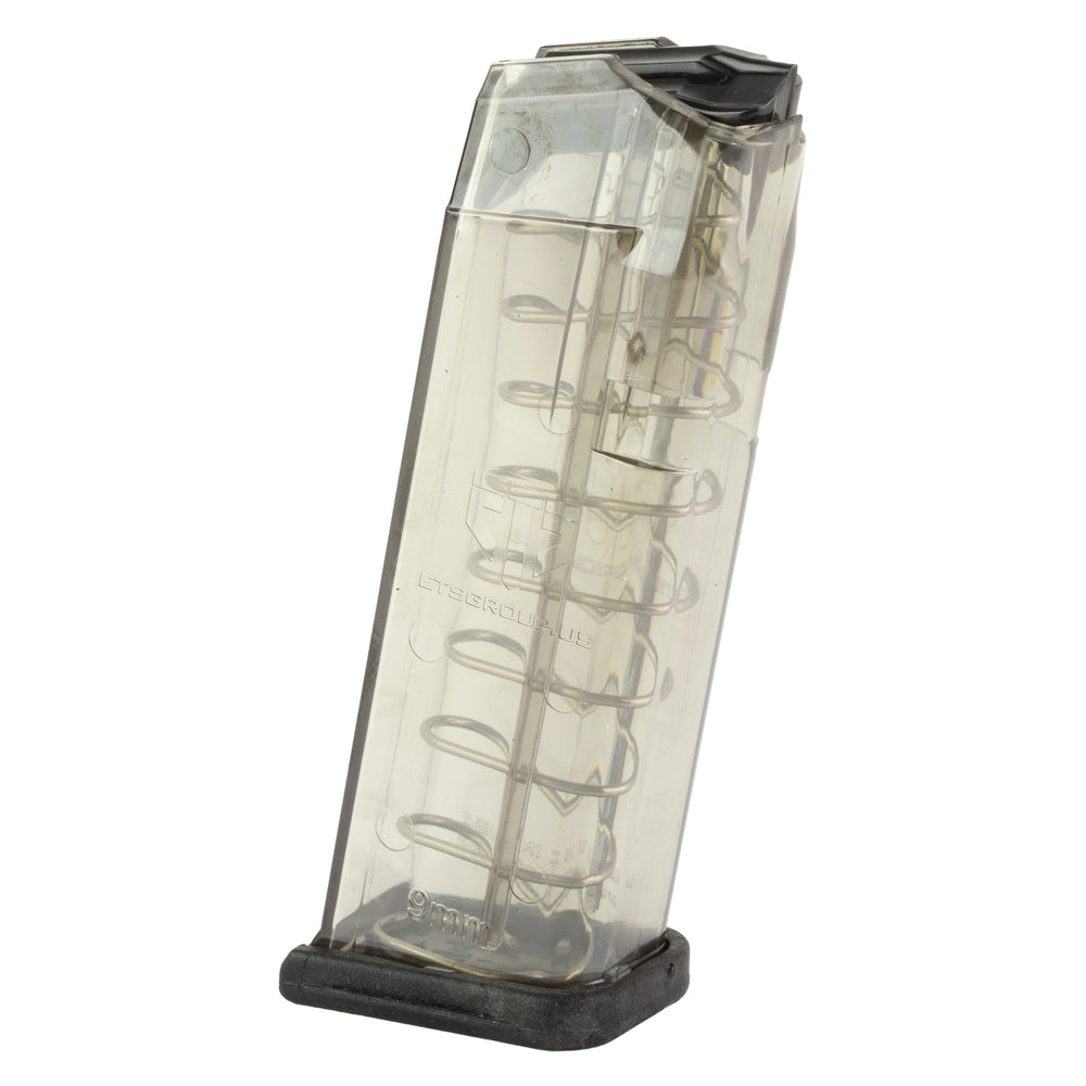 ETS For Glock 19/26 9mm 10-Round Magazine, Clear
