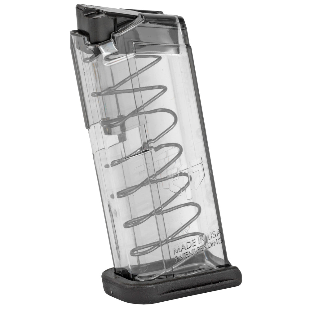 ETS For Glock 43 9mm 7-Round Magazine, Clear