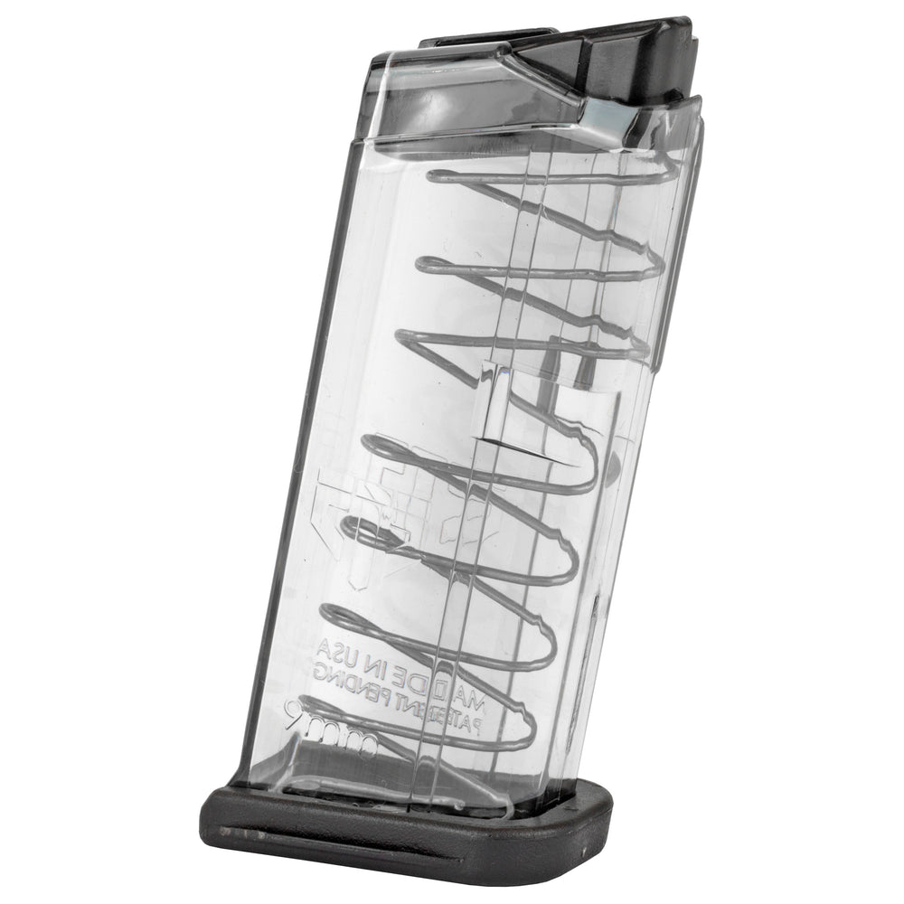 ETS For Glock 43 9mm 7-Round Magazine, Clear