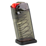 ETS For Glock 27 Carbon .40 S&W 9-Round Magazine, Smoke photo 1