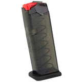 ETS For Glock 43X Carbon 9mm 10-Round Magazine, Smoke photo 1