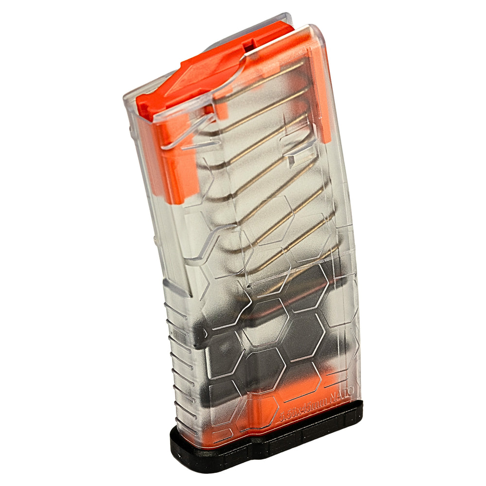 Hexmag Shorty AR-15 5.56 10-Round Magazine, Clear