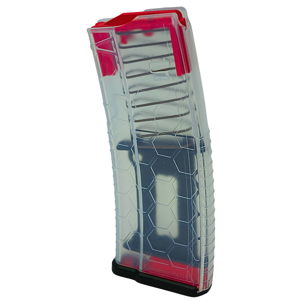 Hexmag HV S2 AR-15 5.56 10-Round Magazine, Clear
