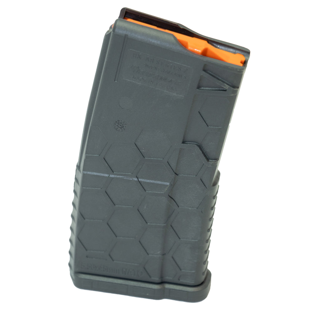 Hexmag Shorty 10/20 AR-15 10-Round Magazine, Gray