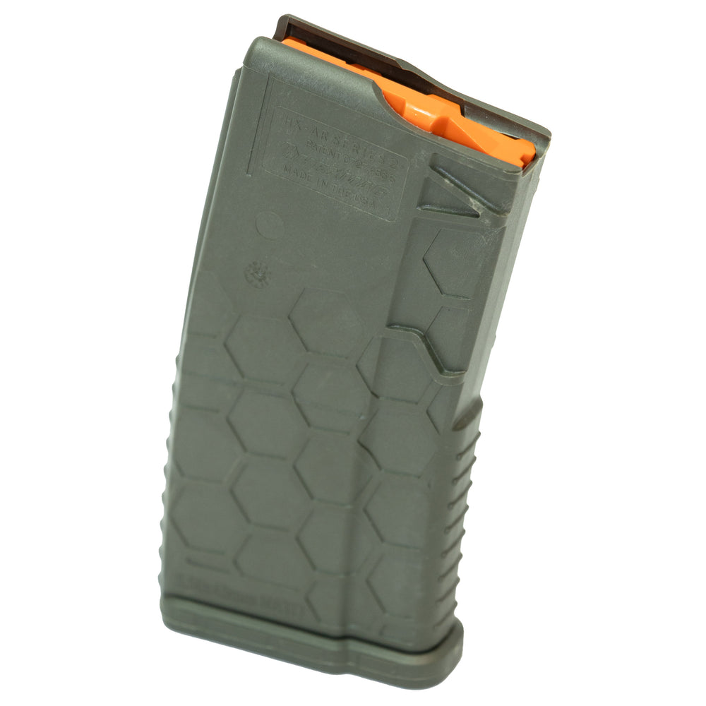 Hexmag Shorty 10/20 AR-15 10-Round Magazine, OD Green