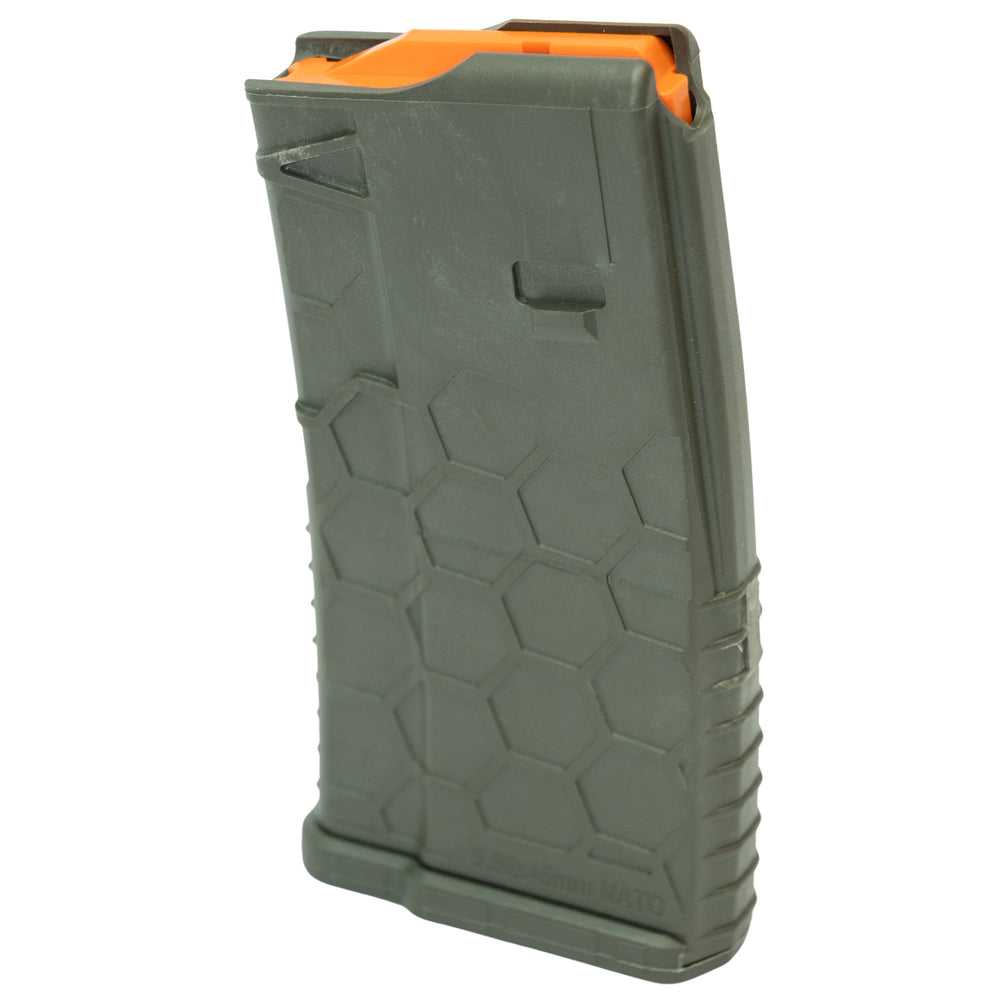 Hexmag Shorty 10/20 AR-15 10-Round Magazine, OD Green