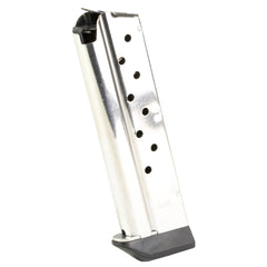 Kimber Stainless Silver Extended Base Pad 9mm 9-Round Magazine