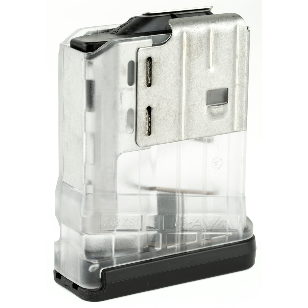 Lancer L7AWM 7.62 Translucent 10-Round Magazine, Clear