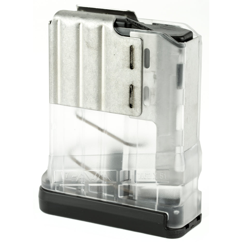 Lancer L7AWM 7.62 Translucent 10-Round Magazine, Clear