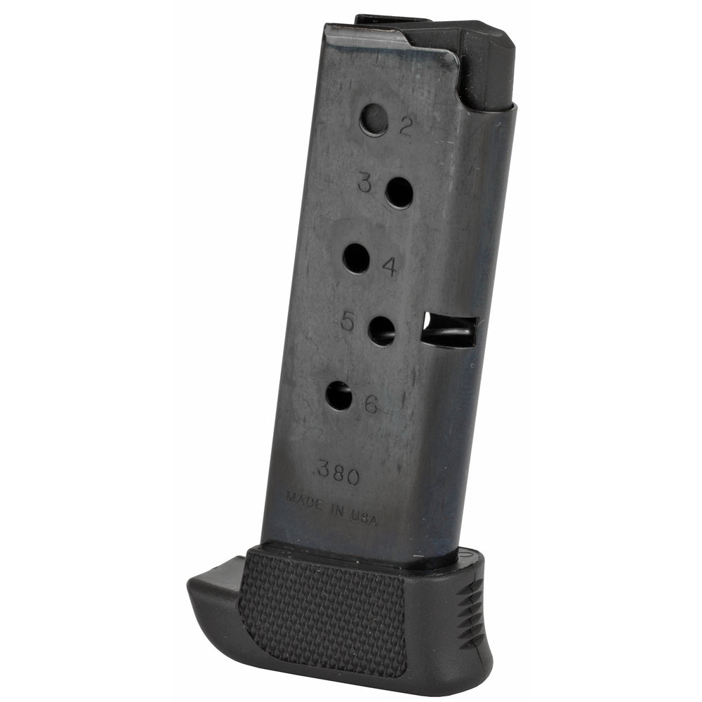 Ruger LCP Blued with Extension .380 ACP 7-Round Magazine