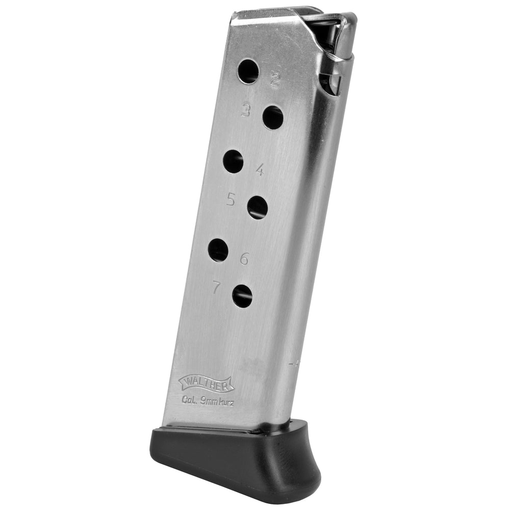 Walther PPK/S Nickel FR .380 ACP 7-Round Magazine