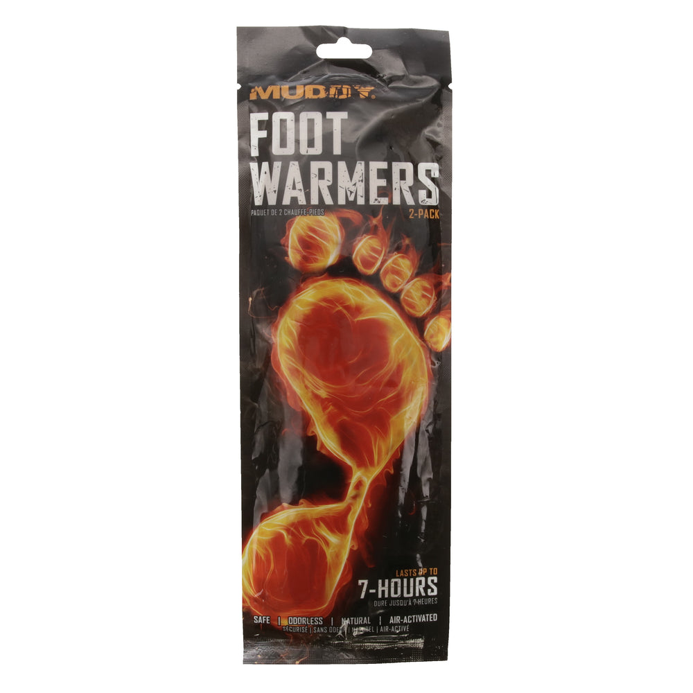 Muddy Disposable Foot Warmer Black/Orange