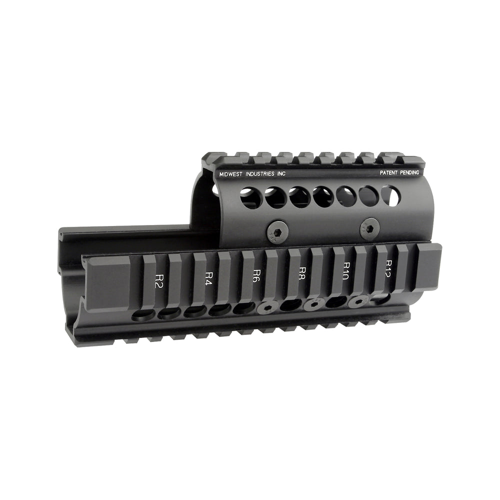 Midwest AK-47/74 Quad Rail Black
