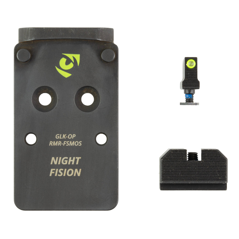 Night Fision Plate + Night Sight RMR/507C Fits Glock MOS