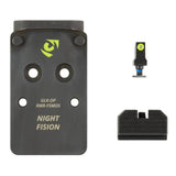Night Fision Plate + Night Sight RMR/507C Fits Glock MOS photo 1