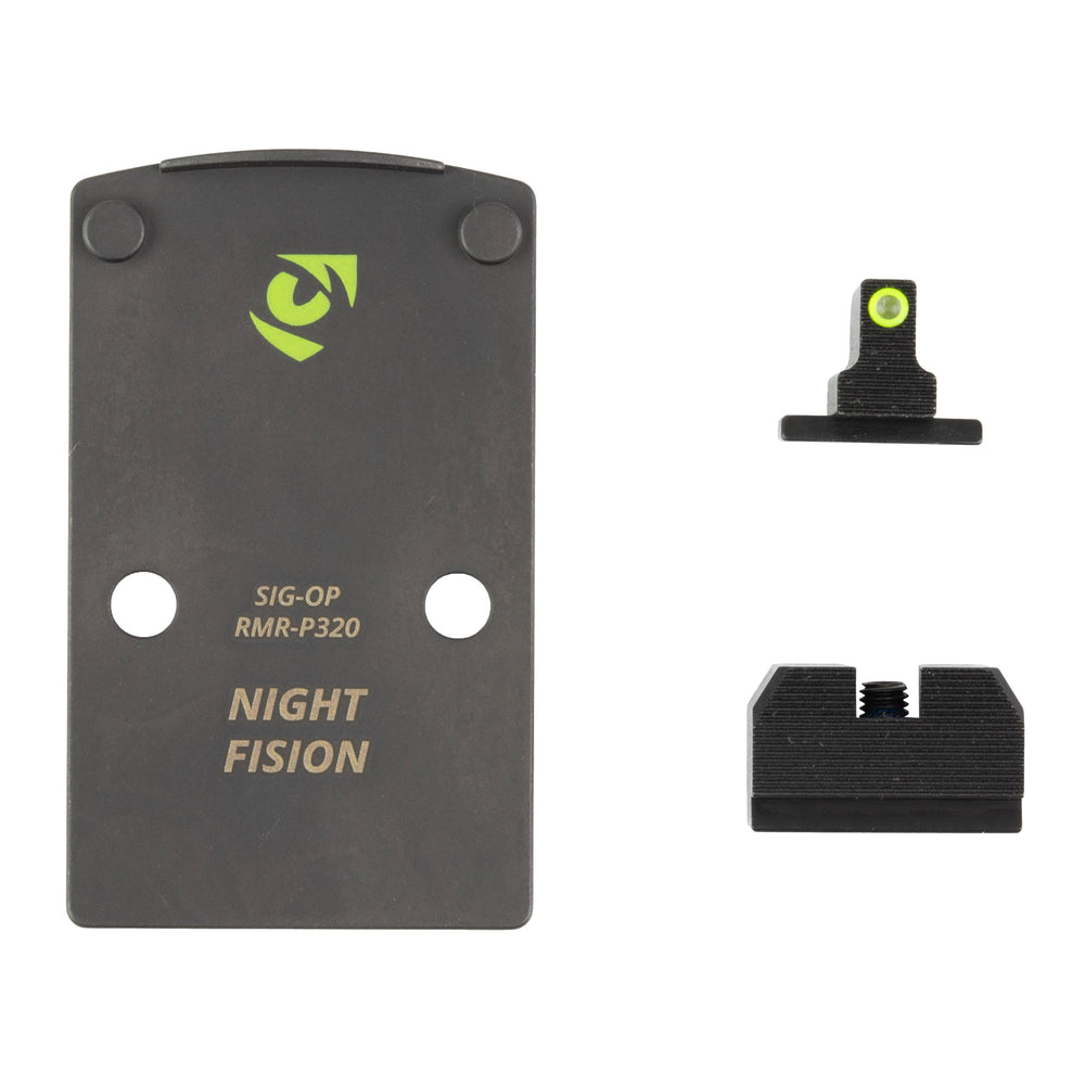 Night Fision Plate + Night Sight RMR/507C Sig P320