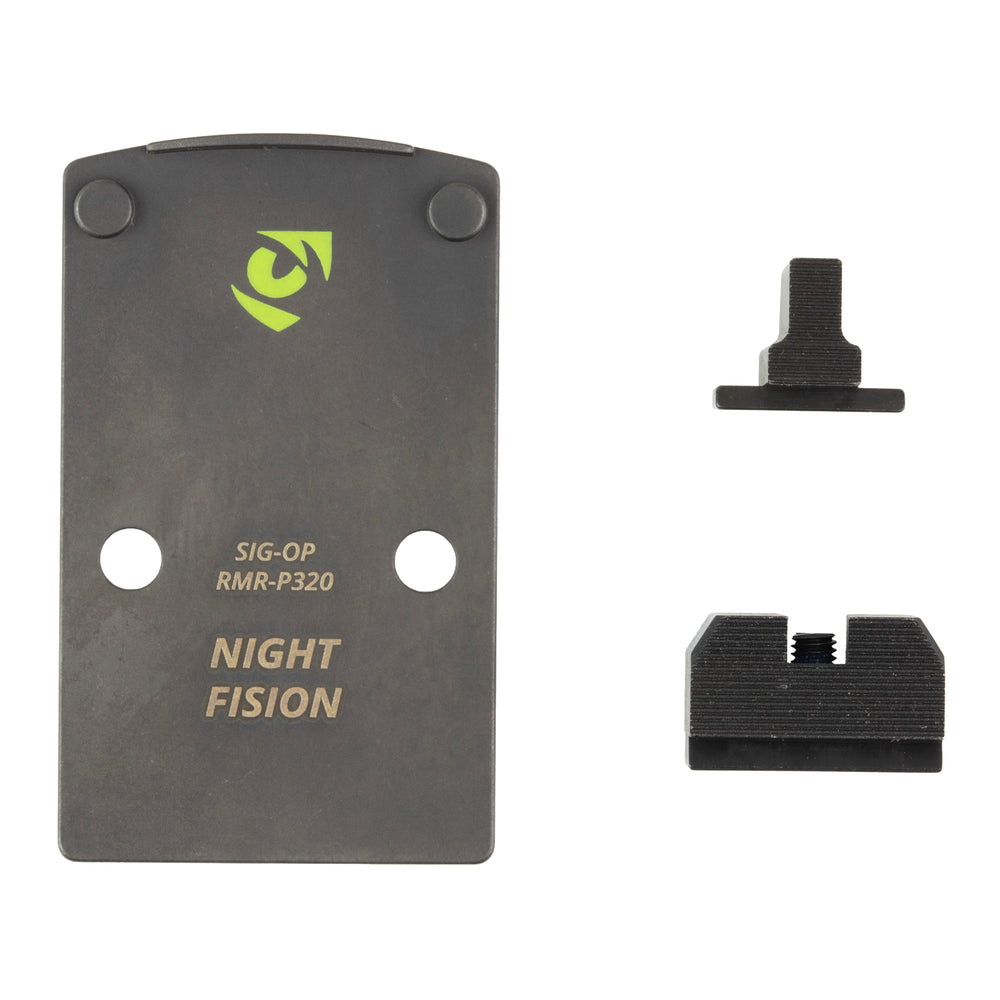 Night Fision Plate + Backup Sight RMR/507C Sig P320