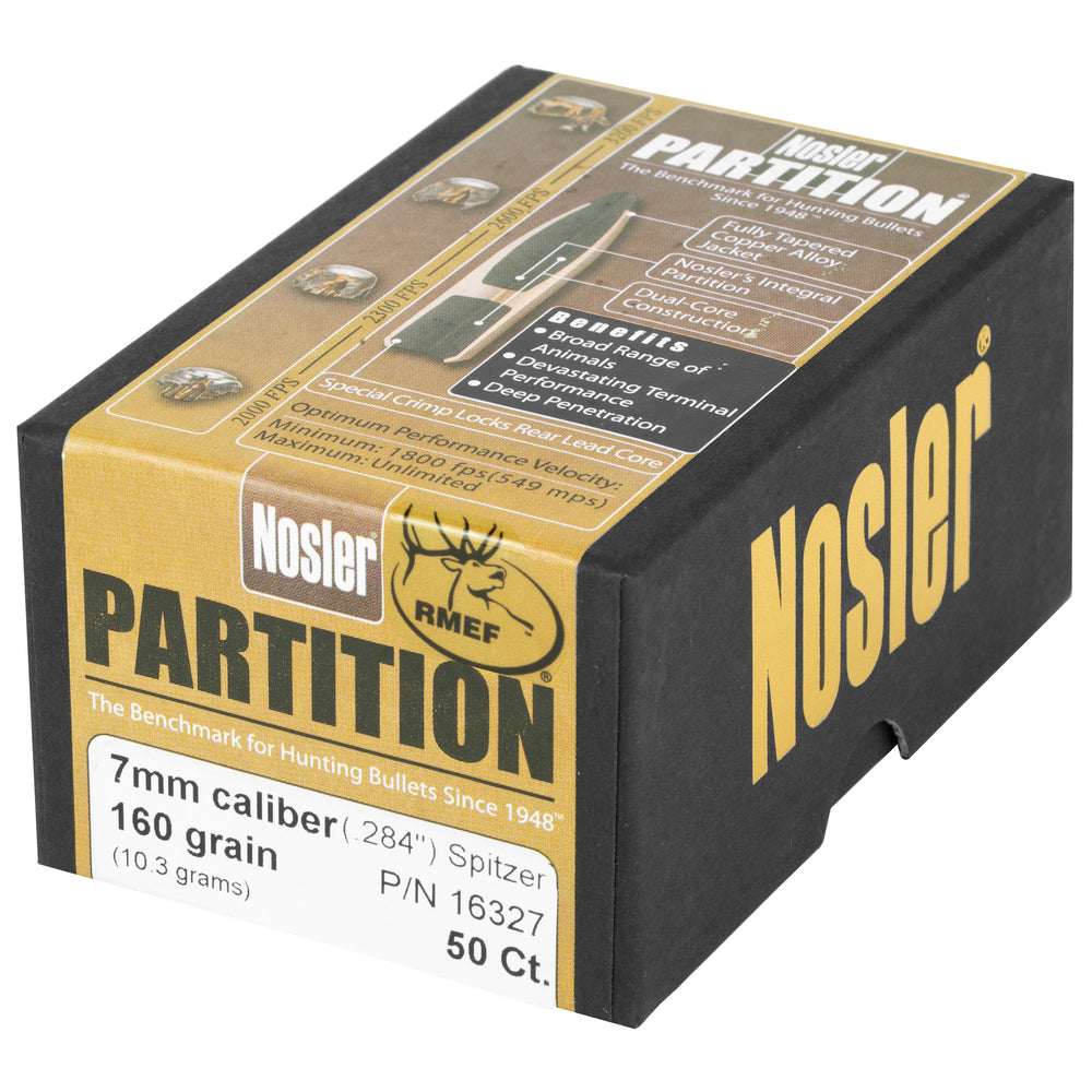Nosler 7mm 160-Grain SP Partition 50-Count