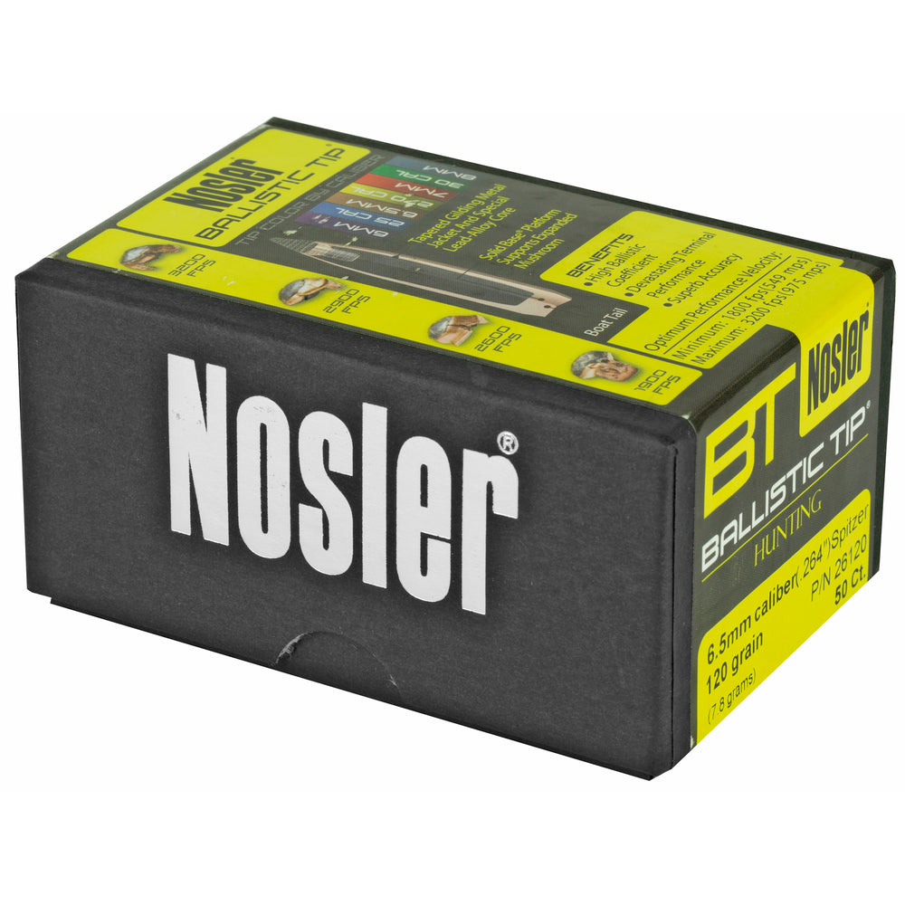 Nosler 6.5mm 120-Grain 50-Count